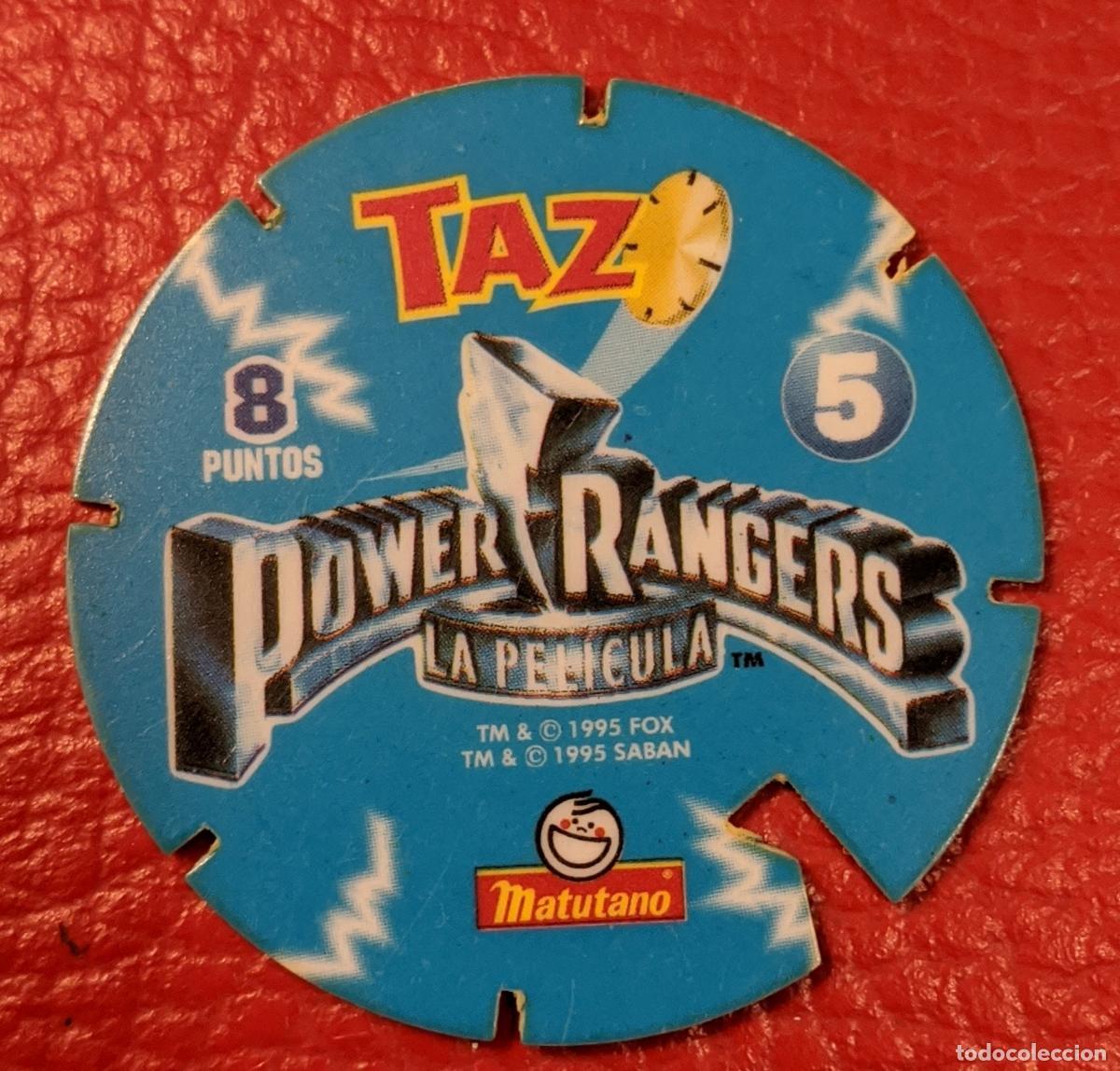 Libros: TAZO N 5 POWER RANGERS LA PELICULA-MATUTANO-1995