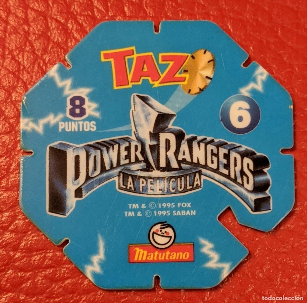 Libros: TAZO N 6 POWER RANGERS LA PELICULA-MATUTANO-1995