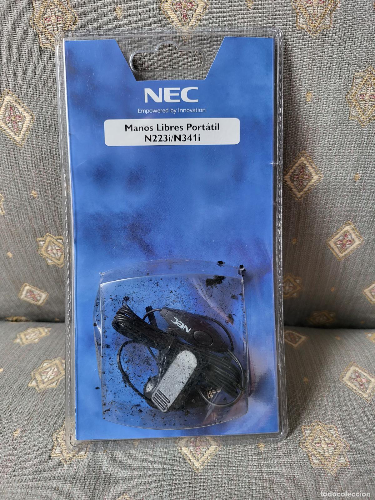 Libros: AURICULAR NEC N223i n341i COLOR BLACK HEADPHONE MANOS LIBRES ORIGINAL GENUINO