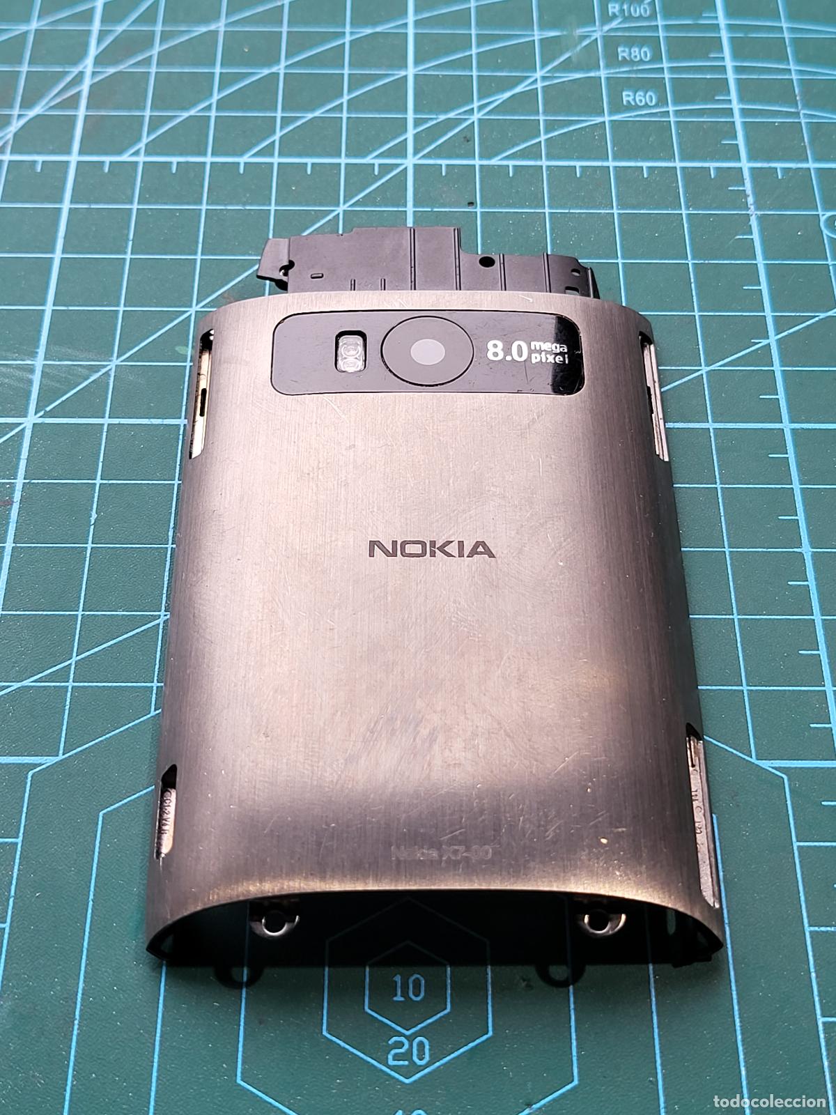 Libros: SMARTPHONE NOKIA X7 BACK CHASIS COLOR GRIS USED ORIGINAL - Foto 1