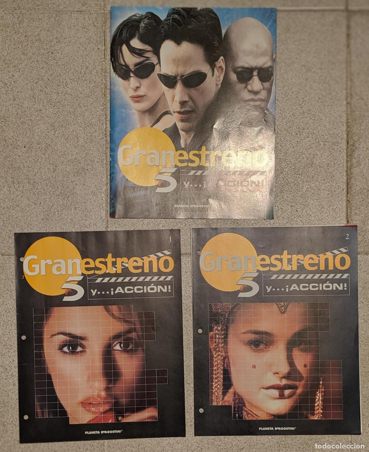 Libros: FASCICULOS GRAN ESTRENO 5 Y ACCION MATRIX PLANETA AGOSTINI