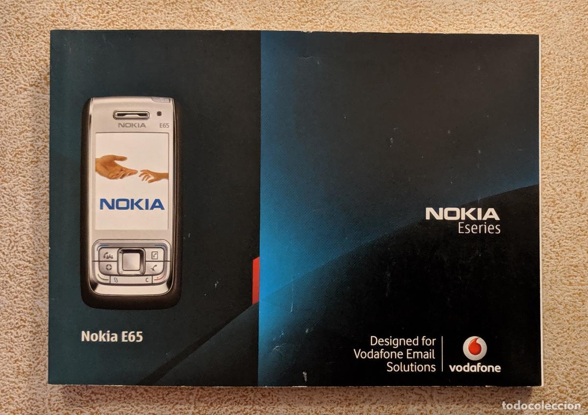 Libros: INSTRUCCIONES ORIGINALES NOKIA GUIDE E65 VODAFONE - Foto 1