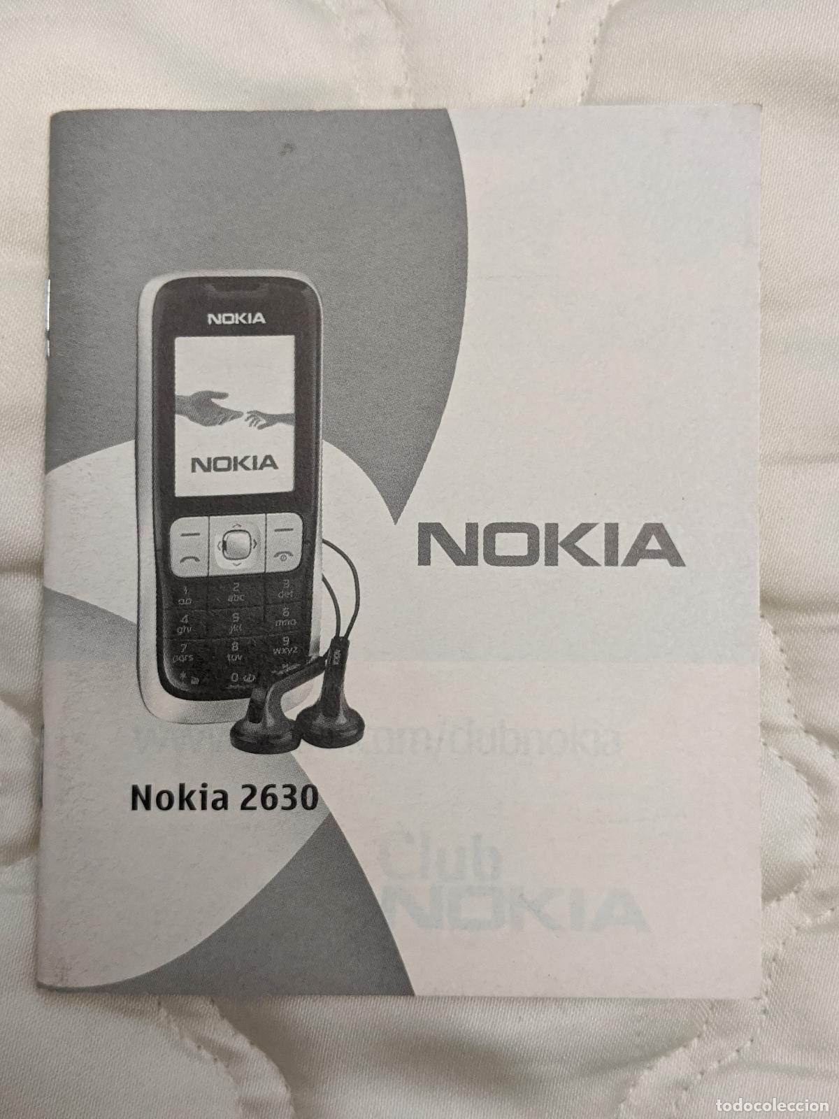 Libros: INSTRUCCIONES ORIGINALES NOKIA GUIDE 2630 - Foto 1