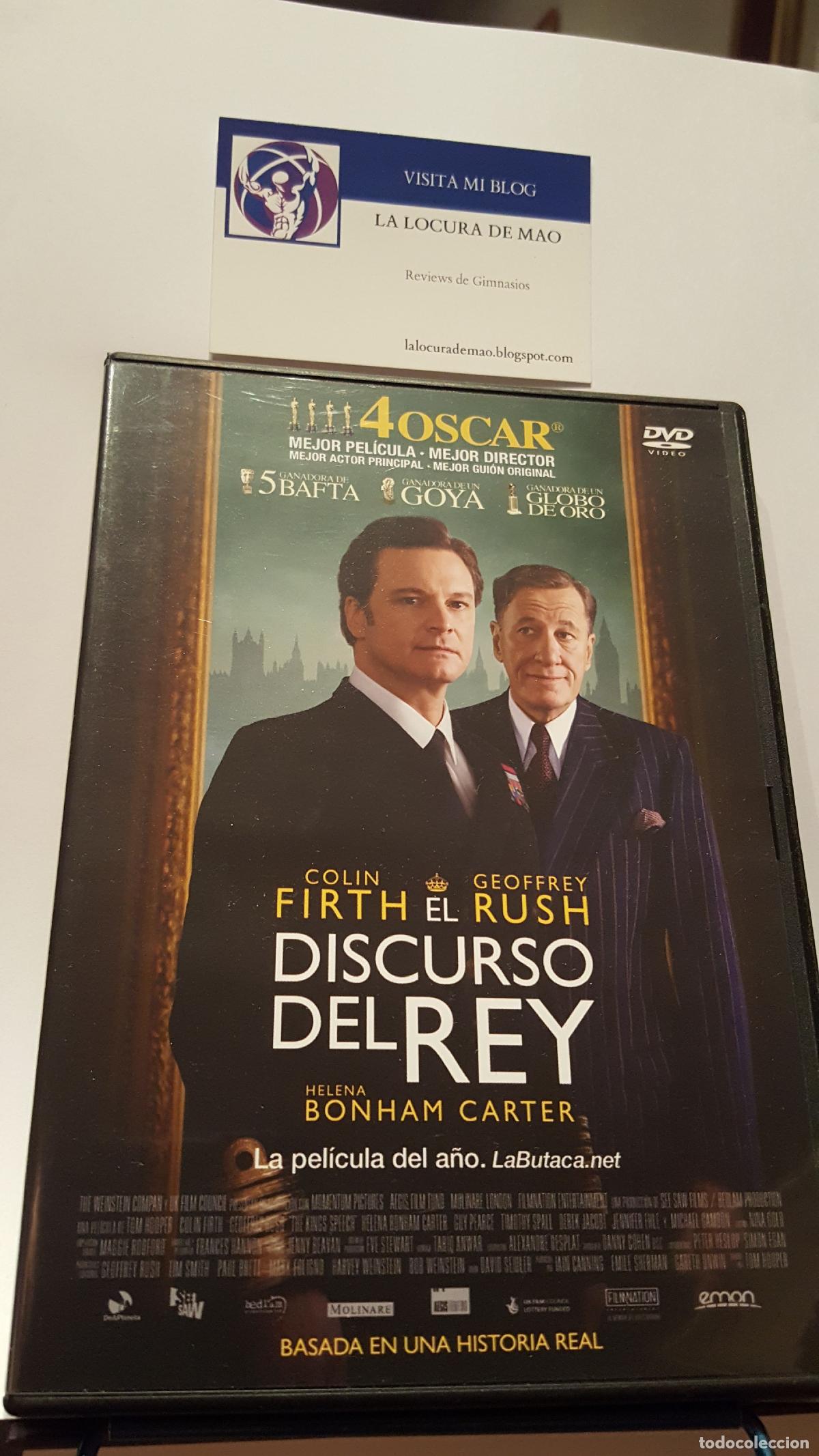 Libros: PELICULA DVD ORIGINAL DISCURSO DEL REY EN PERFECTO ESTADO - Foto 1