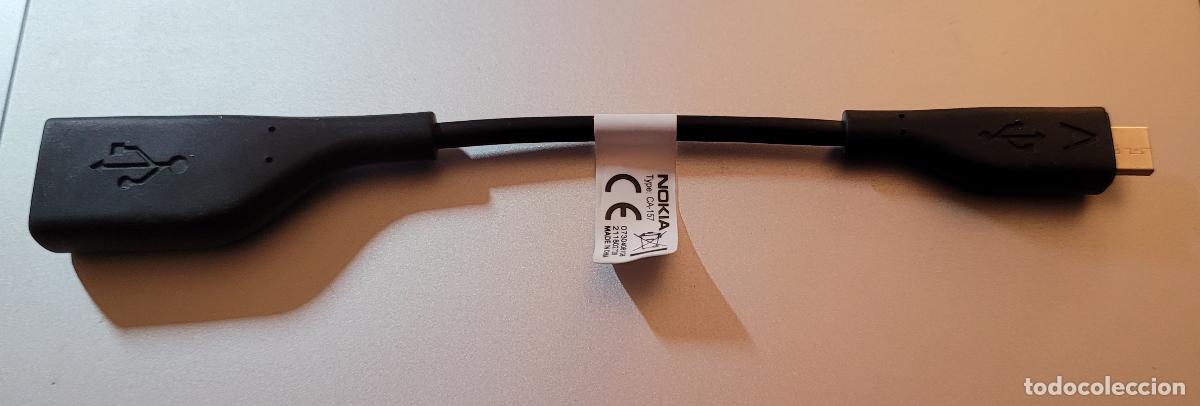 Libros: CABLE ADAPTADOR NOKIA DATA CA-157 OTG USB ORIGINAL GENUINE ADAPTER - Foto 1