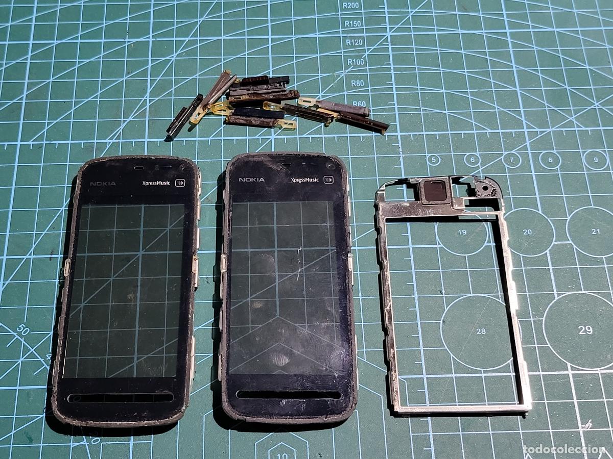 Libros: SMARTPHONE NOKIA 5800 PIEZAS BUTTON FRONT COVER LCD ORIGINAL - Foto 1
