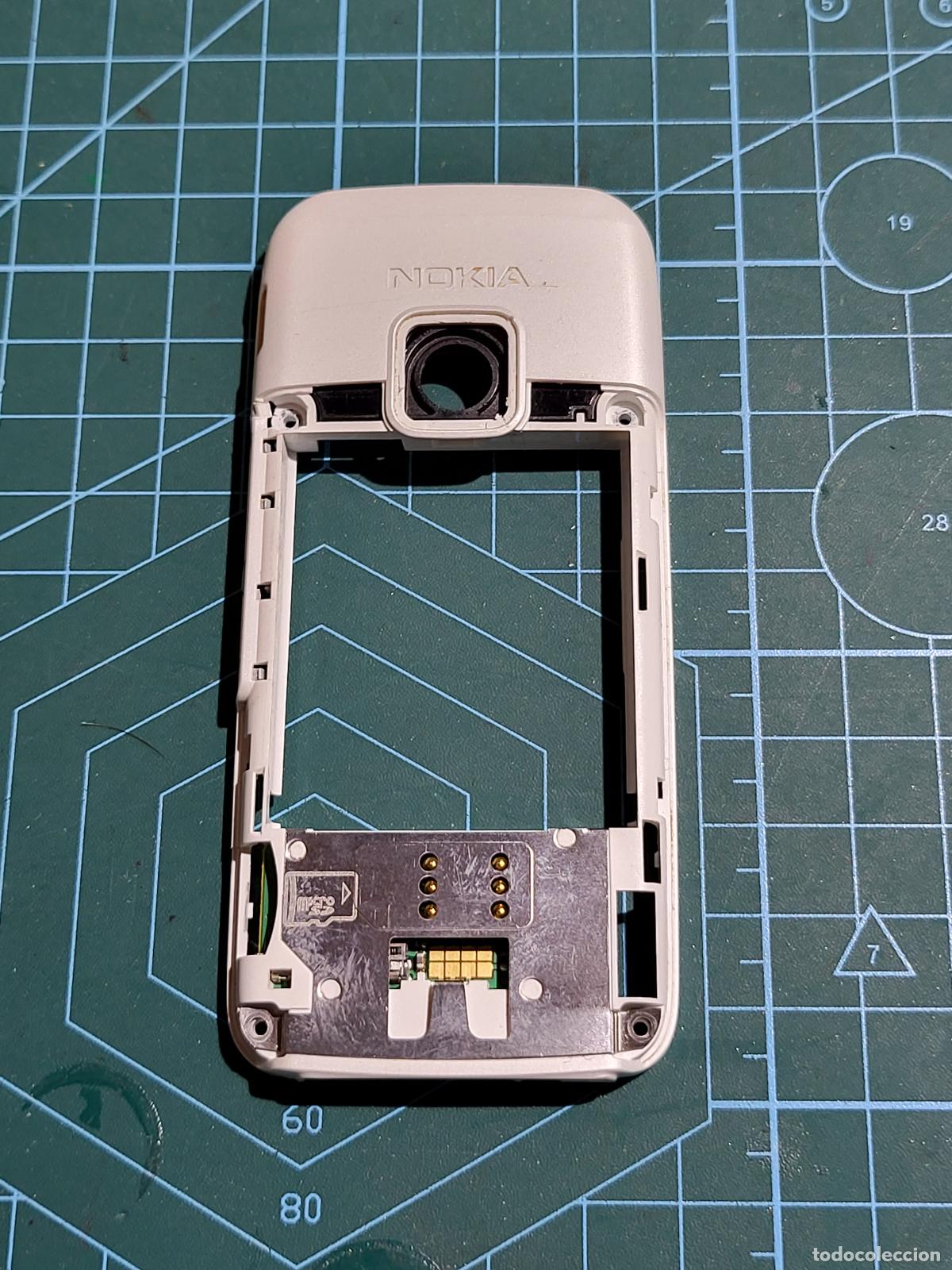 Libros: SMARTPHONE NOKIA E65-1 RM 208 BACK CHASIS COLOR BLANCO USED ORIGINAL - Foto 1