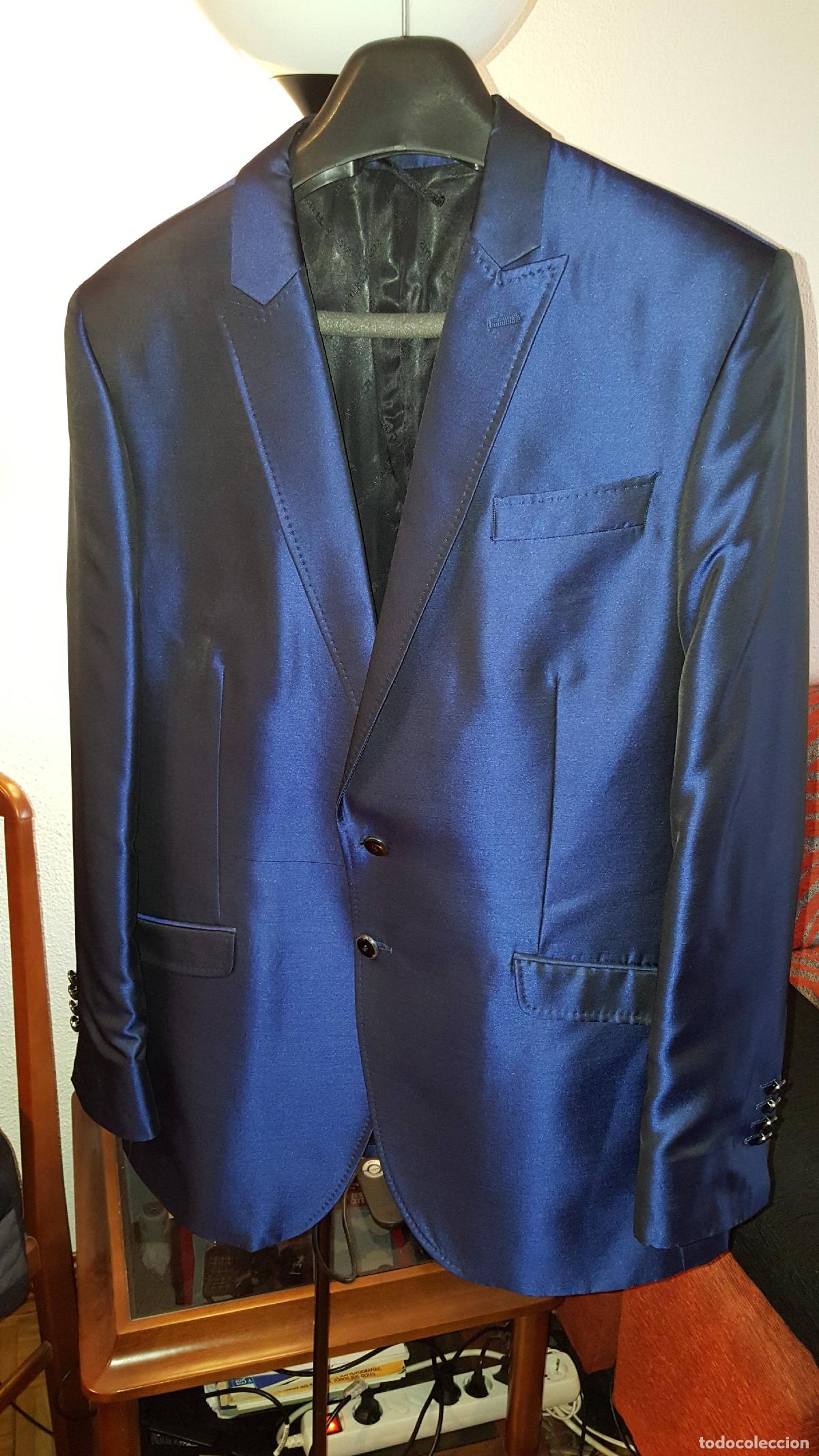 B&uuml;cher: TRAJE COMPLETO BODA NOVIO AZUL TORNASOL T BENITEZ