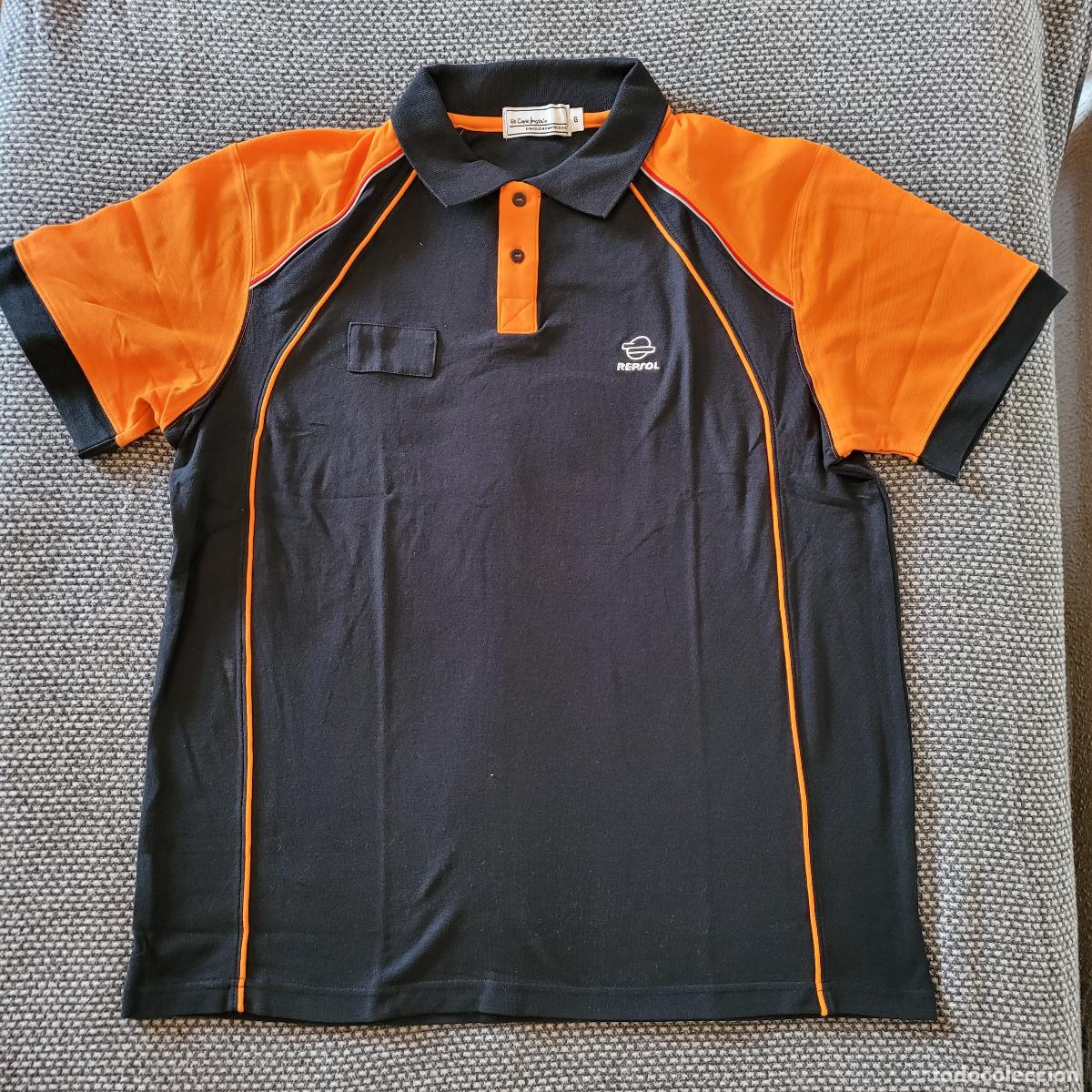 Livres: POLO REPSOL AZUL MARINO TALLA G 80 ALGODON 20 POLIESTER NUEVO BRAND NEW