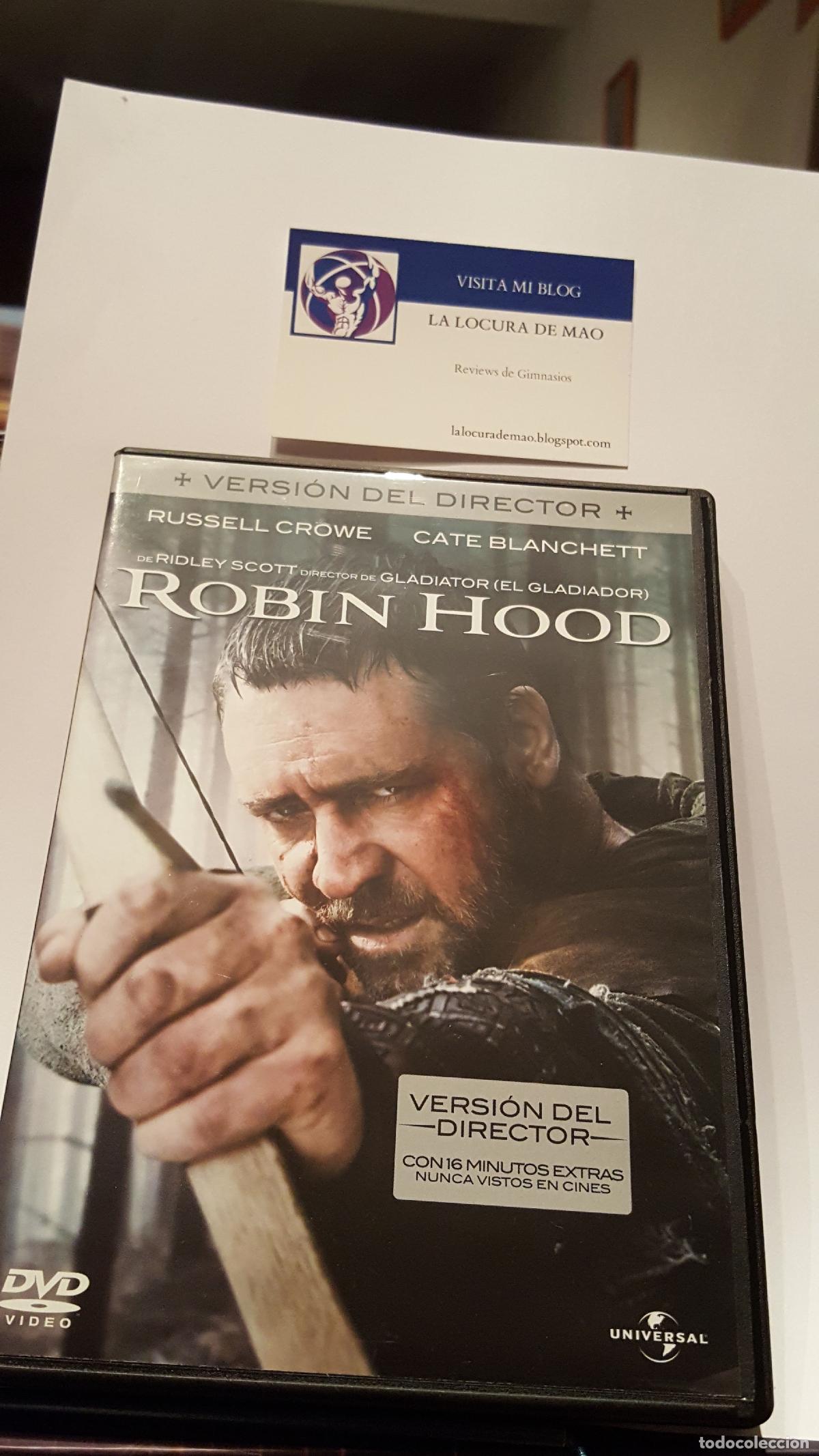 Libros: PELICULA DVD ORIGINAL ROBIN HOOD LA VERSION DEL DIRECTOR EN PERFECTO ESTADO