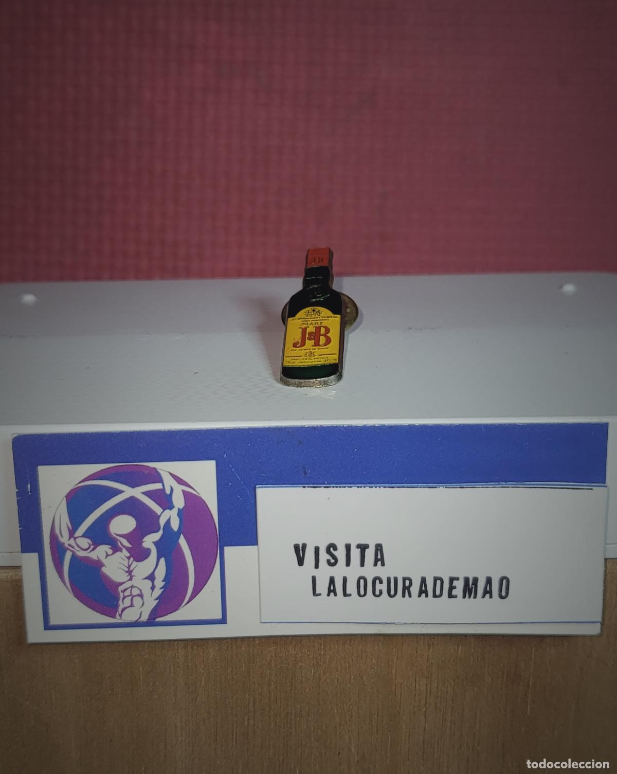 Libros: BOTELLA WHISKY JB PIN COLECCIONISMO BADGE NEEDLE BROCHE INSIGNIA COLLECT