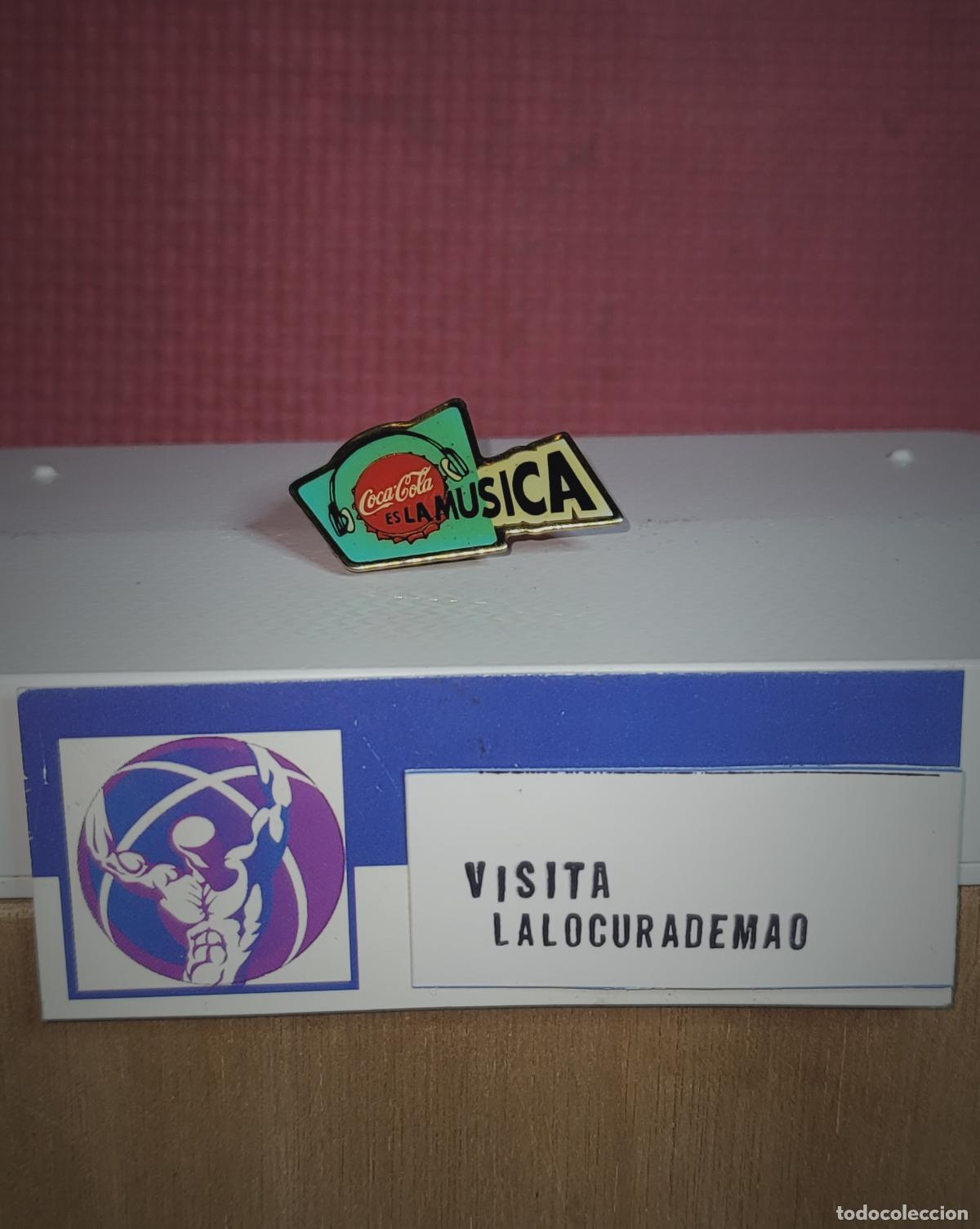 Libros: COCA COLA MUSICA BIS PIN COLECCIONISMO BADGE NEEDLE BROCHE INSIGNIA COLLECT