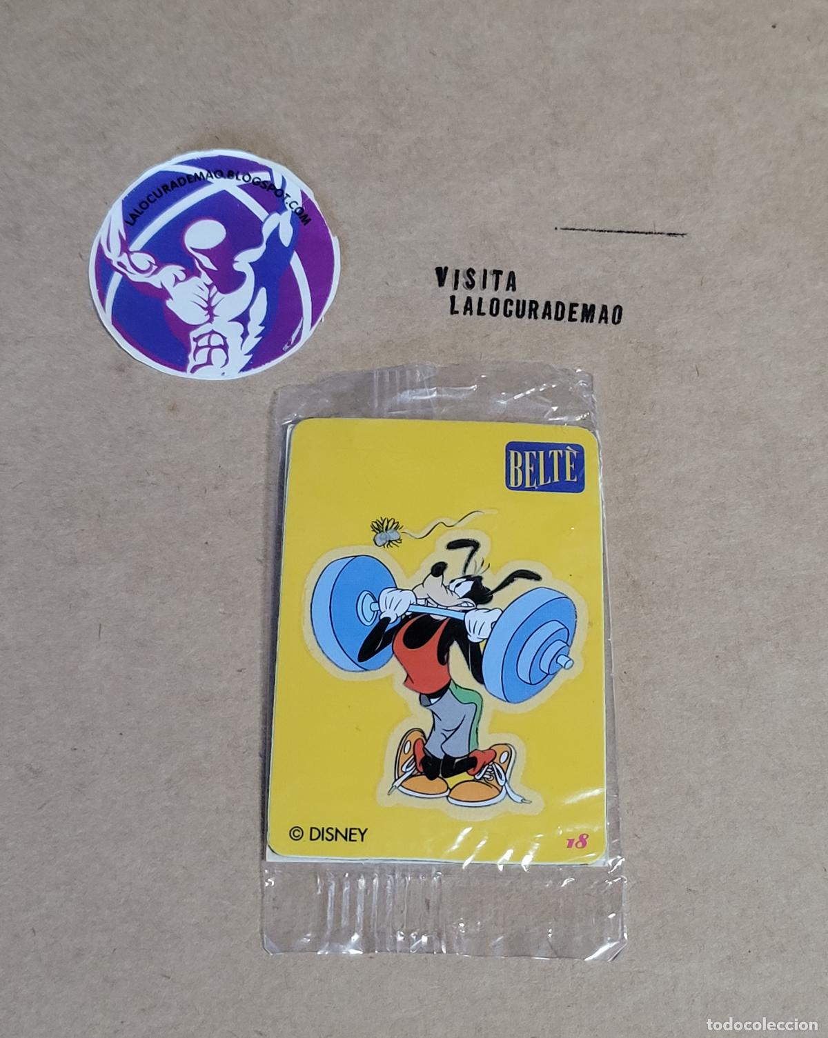 Libros: IMAN N 18 DISNEY NEW NUEVO ITALIA 2001 GOFFY MICKEY MOUSE FRIDGE MAGNET NEVERA