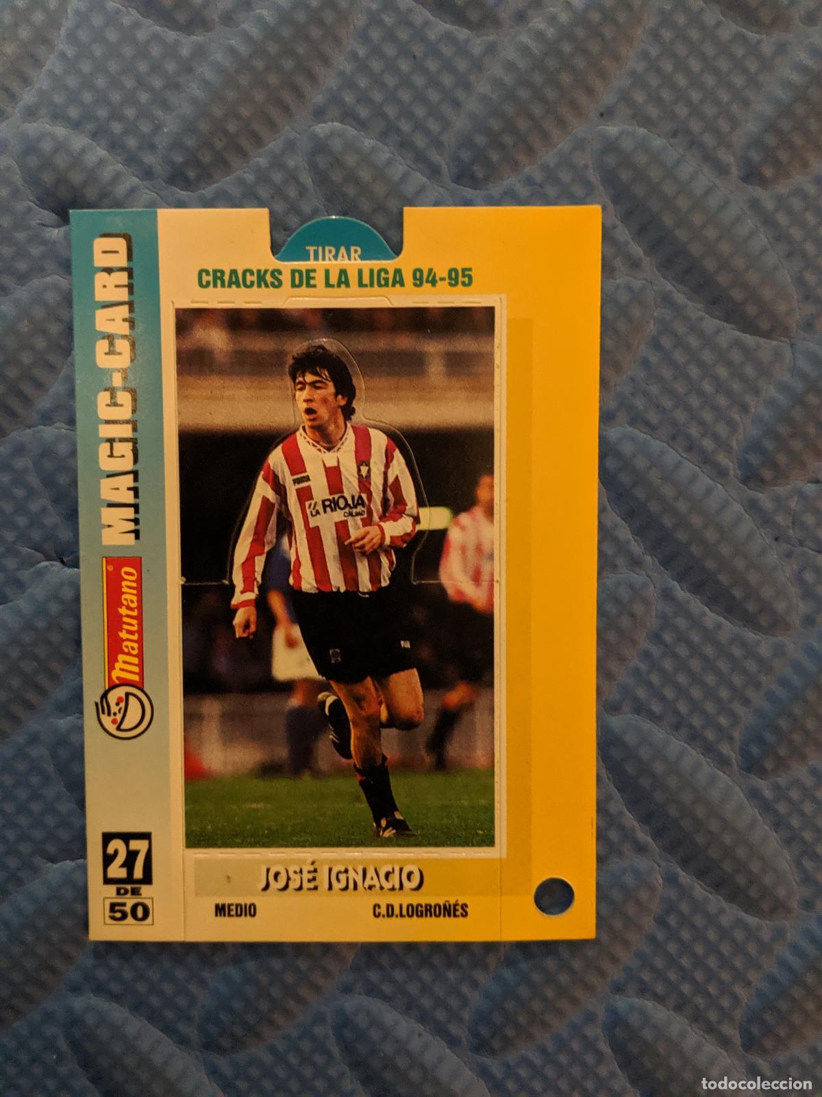 Libros: MAGIC CARD FUTBOL MATUTANO LIGA 1994-95 LNFP-27-JOSE IGNACIO