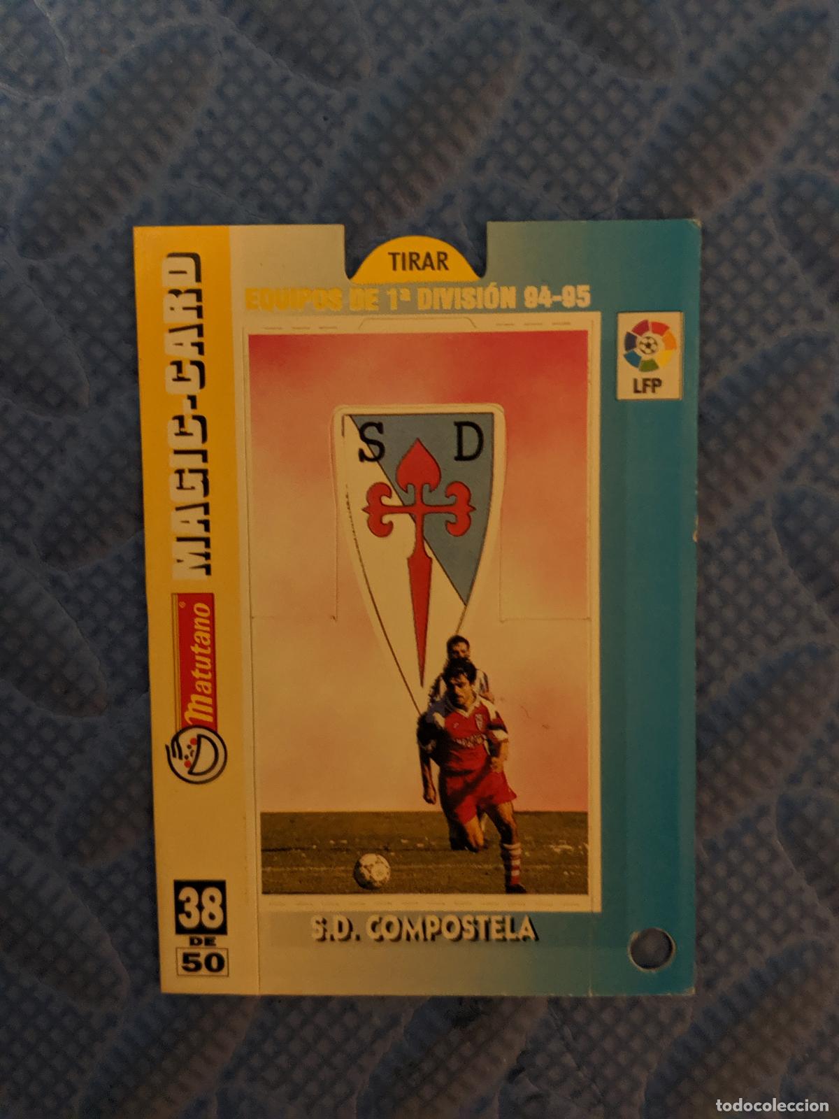 Libros: MAGIC CARD FUTBOL MATUTANO LIGA 1994-95 LNFP-38-COMPOSTELA