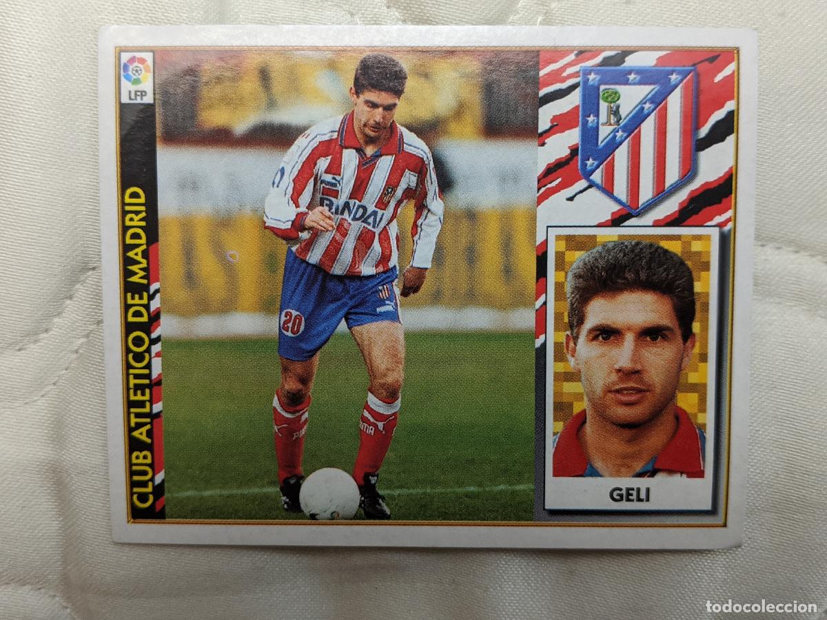 Libros: CROMO FUTBOL GELI ATLETICO MADRID SIN USAR NI PEGAR ESTE LIGA 1997 1998