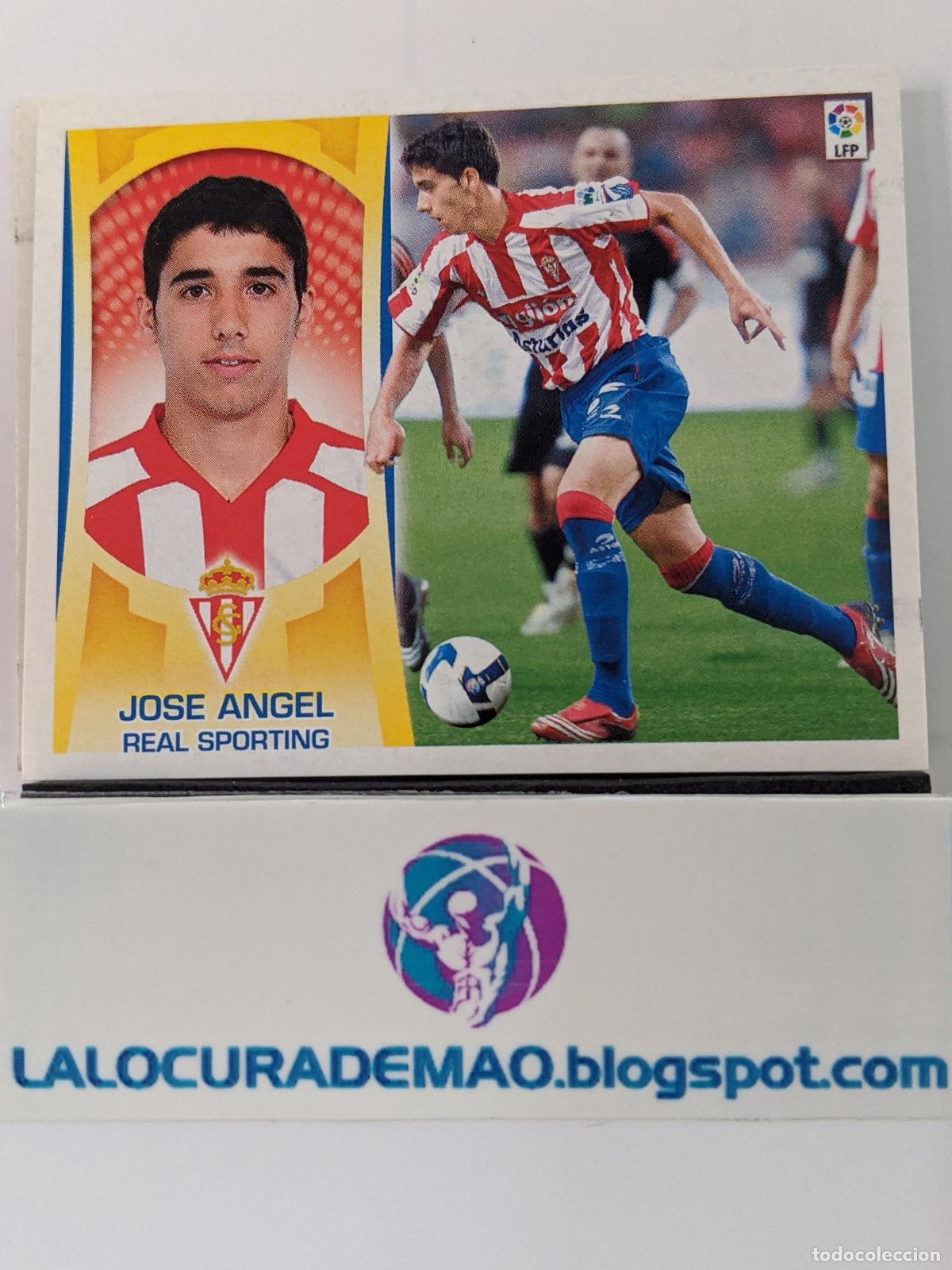 Livres: CROMO LIGA 2009 2010 JOSE ANGEL 7B SPORTING ED. ESTE SIN PEGAR
