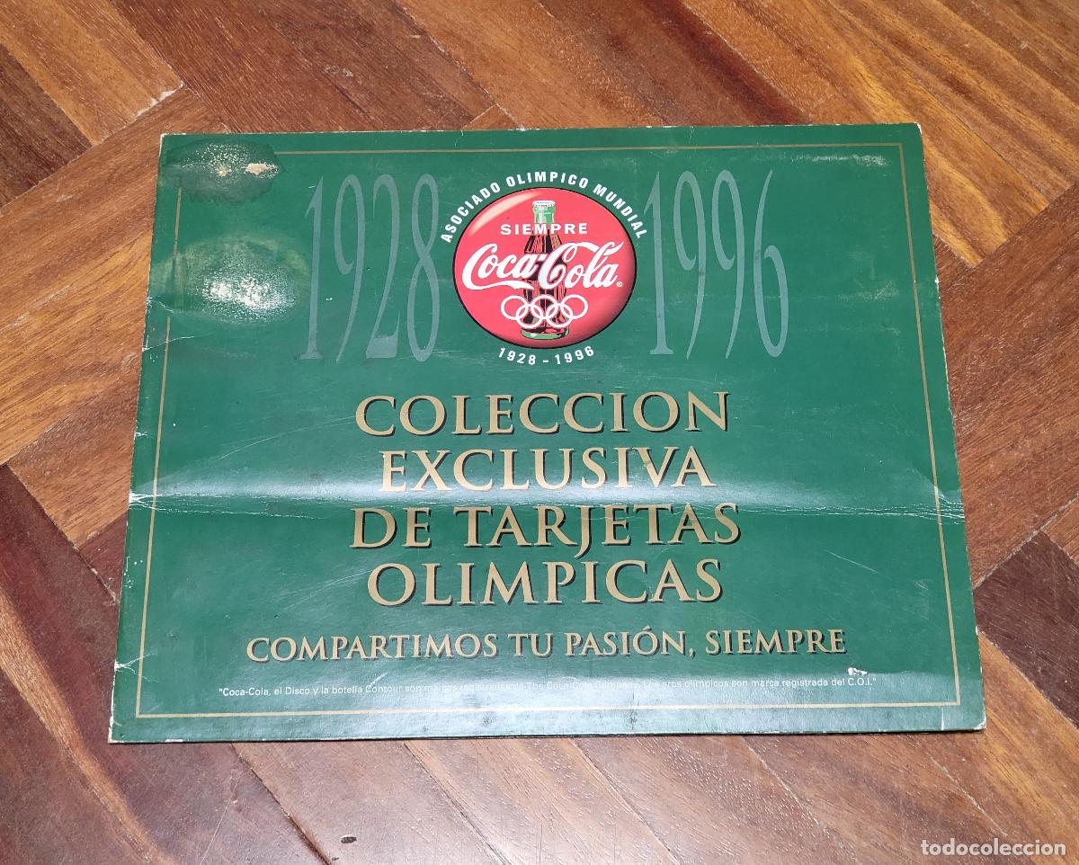 Libros: ALBUM CROMOS COLECCION EXCLUSIVA TARJETAS OLIMPICAS 17 D 18 COCA COLA OLIMPIADAS