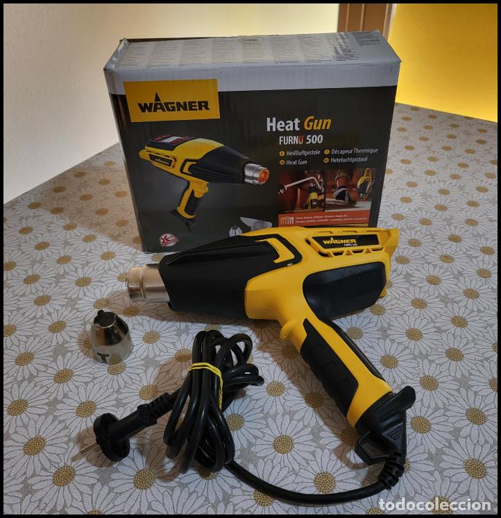 Libros: PISTOLA CALOR FURNO 500 WAGNER MODEL 2663343 2000W COLOR AMARILLO-NEGRO HEAT GUN