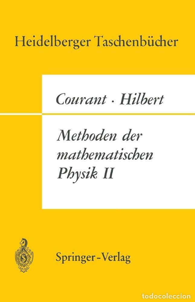 Libros: Methoden der Mathematischen Physik - Richard Courant - Foto 1