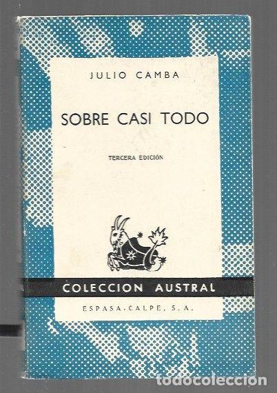 Libros: SOBRE CASI TODO - CAMBA, JULIO - Foto 1