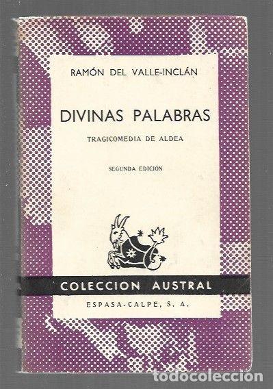 Libros: DIVINAS PALABRAS - VALLE-INCLAN, RAMON DEL - Foto 1