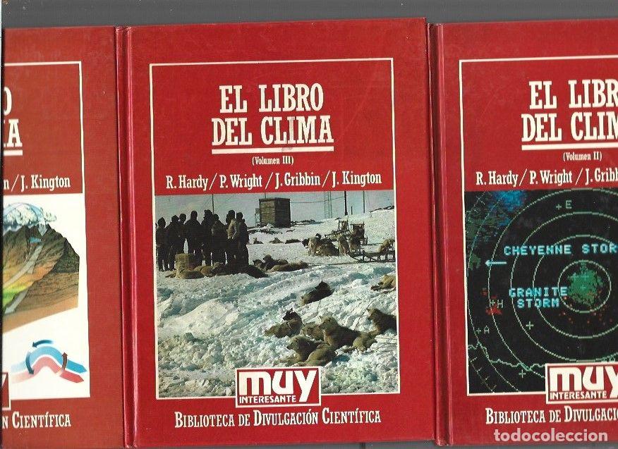 Libros: LIBRO DEL CLIMA - EL (3 TOMOS) - R. HARDY / P. WRIGHT / J. GRIBBIN / J. KINGTON - Foto 1