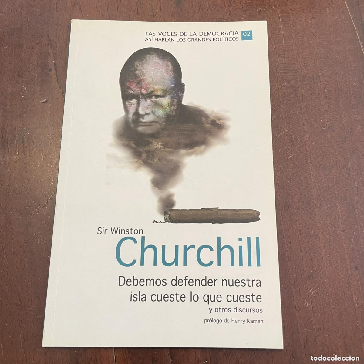 books: Debemos defender nuestra isla cueste lo que cueste - Sir Winston