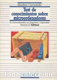Libros: Test de conocimientos sobre microordenadores. (Tomo 2) - Czerwinski, Manferd