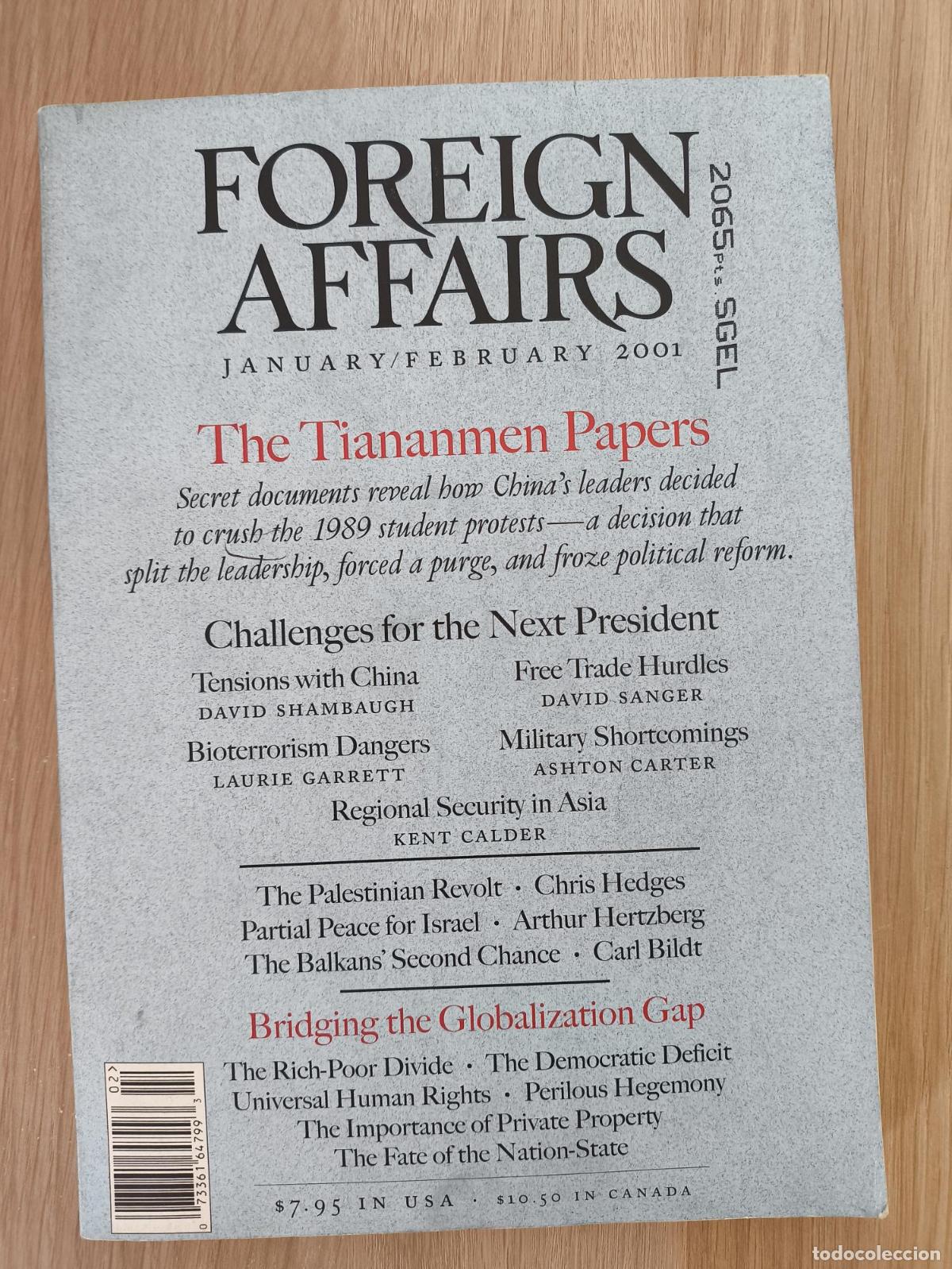 Libros: Foreign Affairs. The Tiananmen Papers - Foreign Affairs
