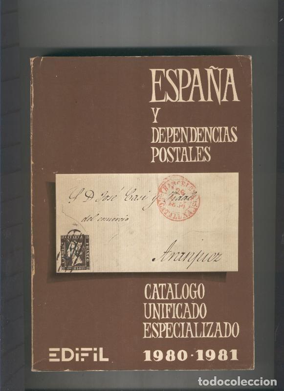 Libros: Catalogo especializado de Espa&ntilde;a y dependencias postales - VARIOS