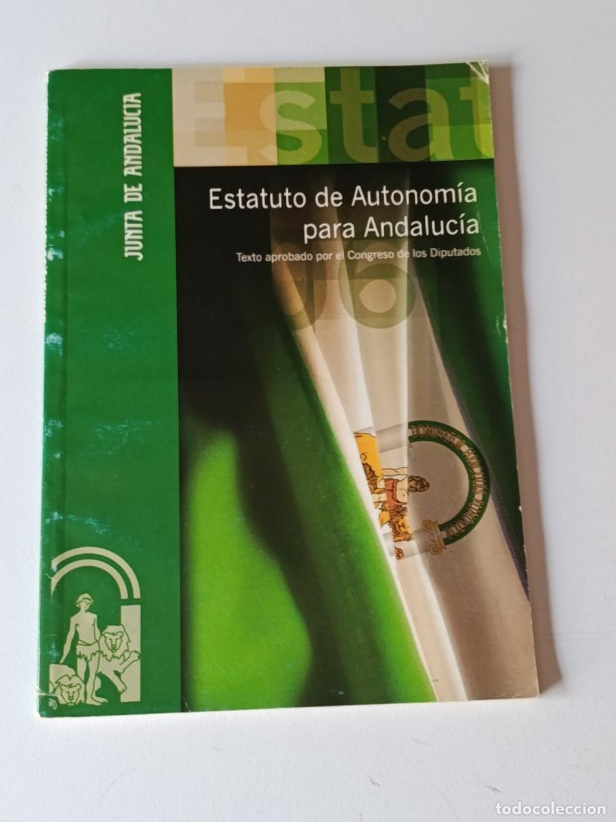Libros: ESTATUTO DE AUTONOMIA PARA ANDALUCIA - Foto 1