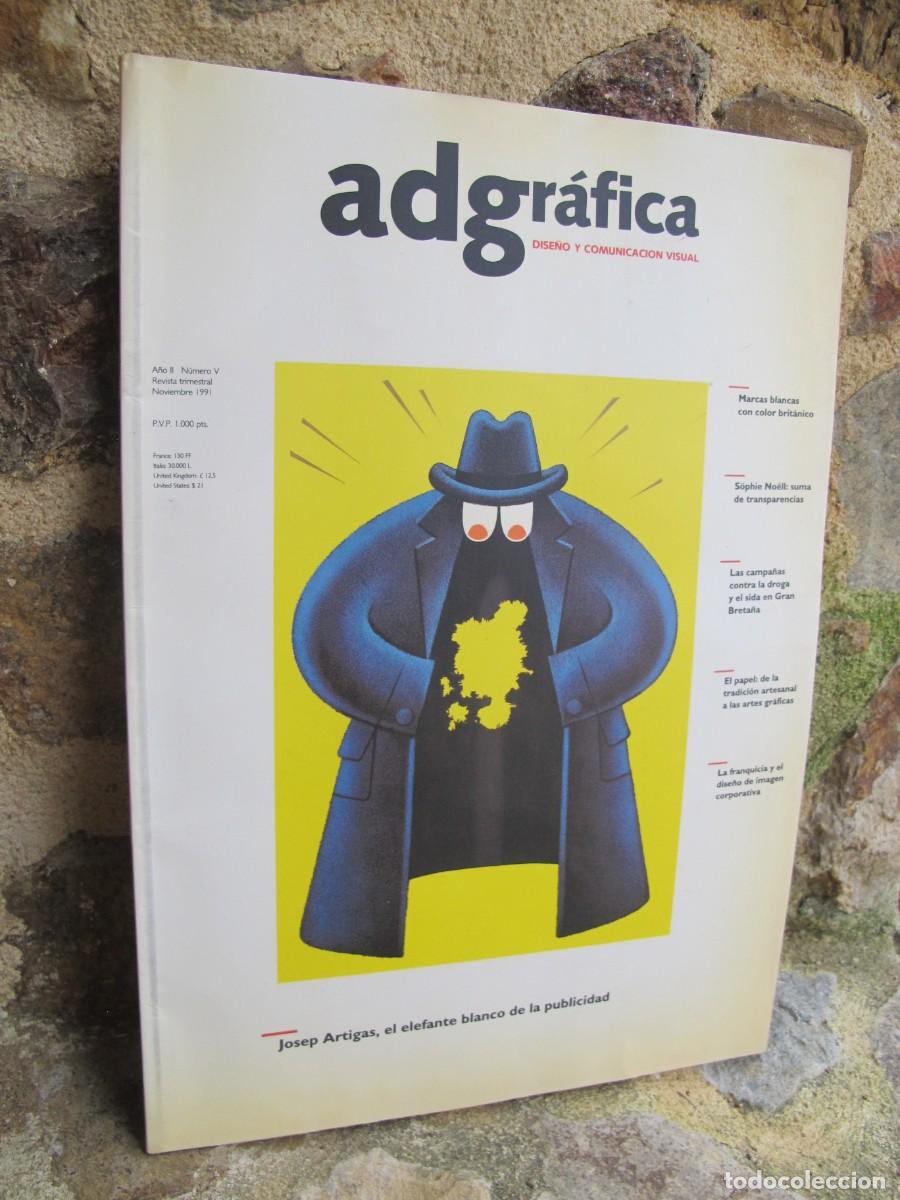 B&uuml;cher: AD GRAFICA DISE&Ntilde;O Y COMUNICACION VISUAL A&Ntilde;O II NUMERO V JOSEP ARTIGAS EL ELEFANTE BLANCO DE LA PUBLI