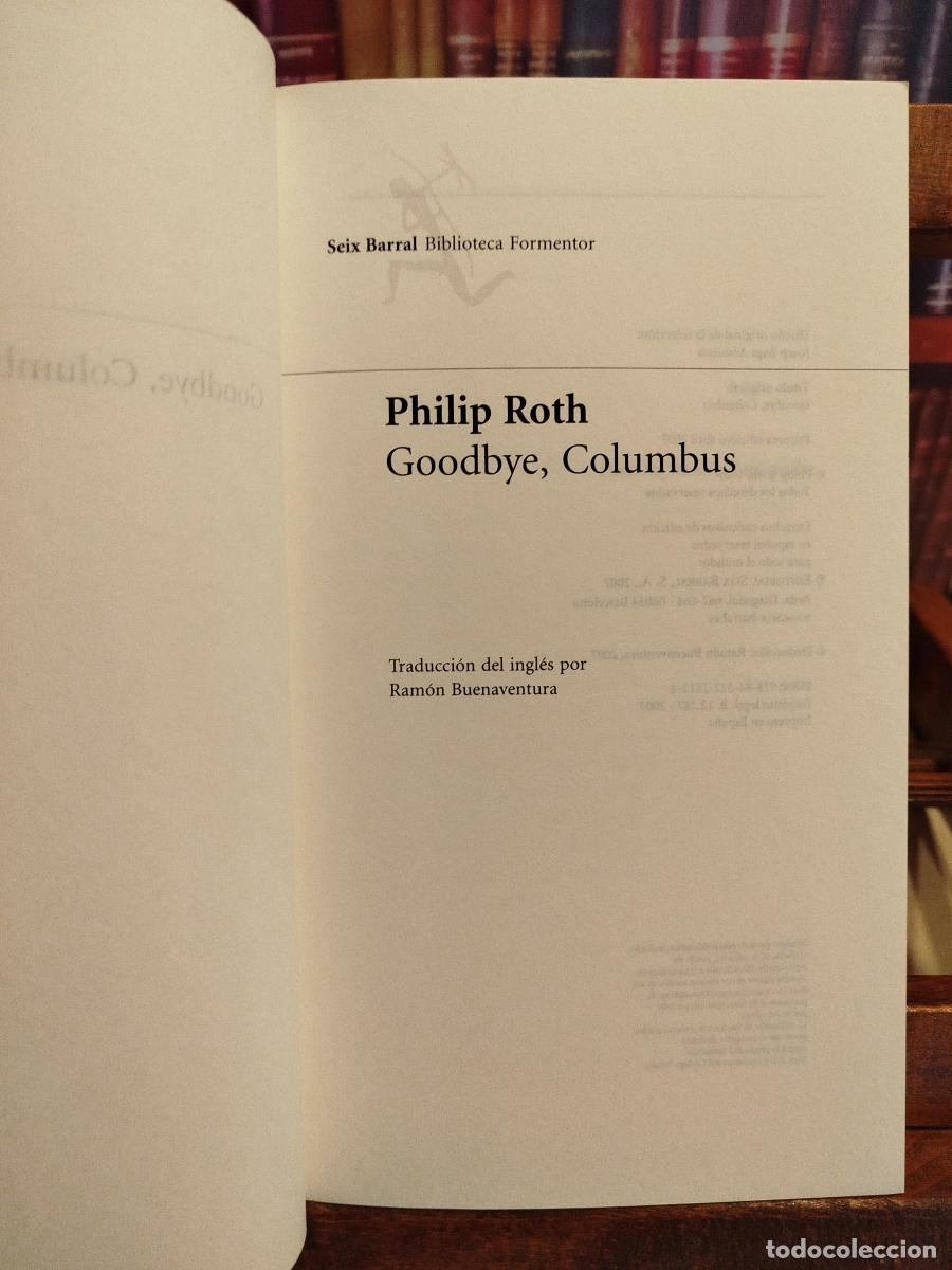 Libros: Goodbye, Columbus - Roth, Philip - Foto 4