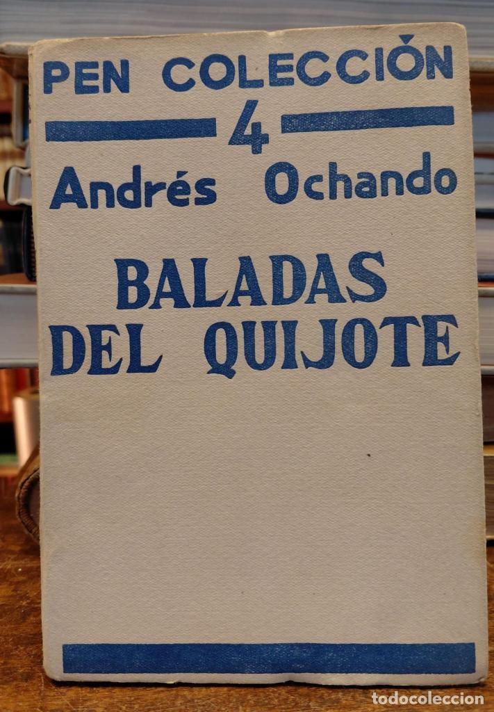 Libros: BALADAS DEL QUIJOTE. - OCHANDO, Andr&eacute;s. - Foto 1