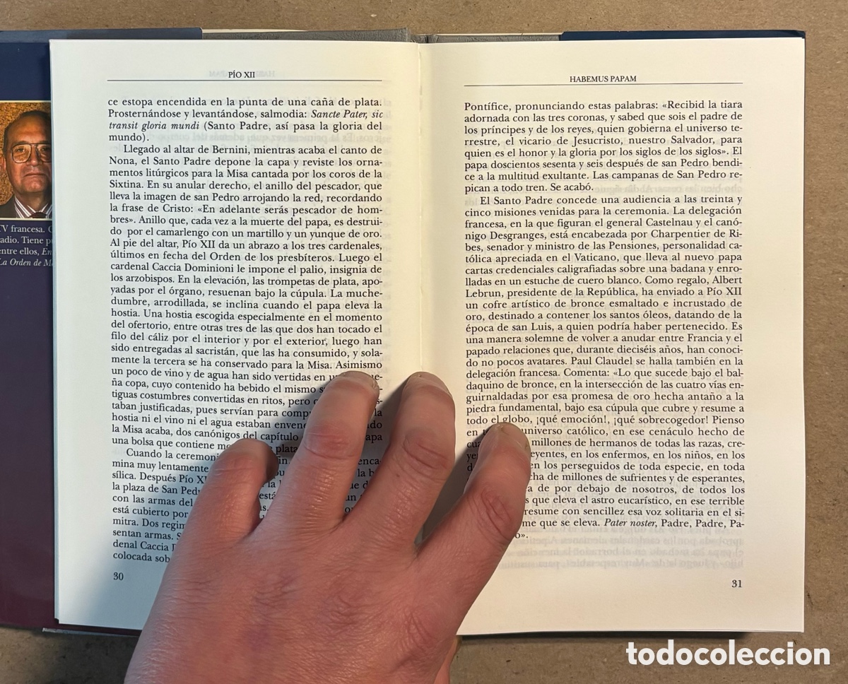 Libros: P&Iacute;O XII EL PAPA-REY. ROBERT SERROU. EDICIONES PALABRA 1996. - Foto 3