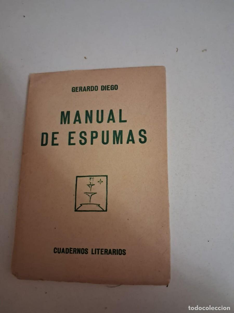 Libros: Diego, Gerardo - MANUAL DE ESPUMAS - Foto 2