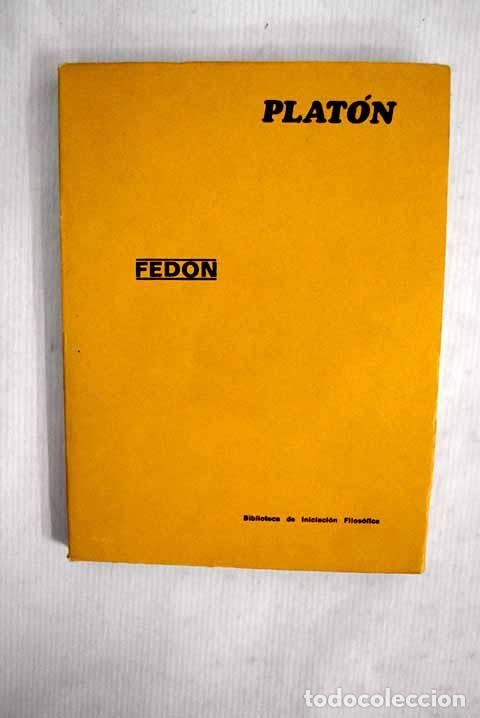 Libros: Fedon: Plat&oacute;n: Aguilar..- Plat&oacute;n - Foto 1