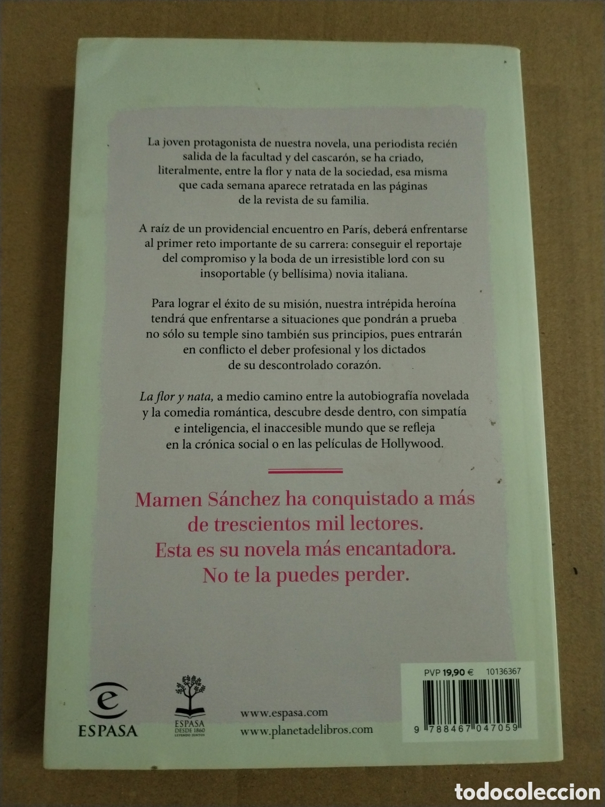 Libros: La flor y nata. Mamen S&aacute;nchez. - Foto 2