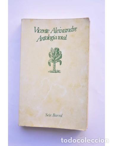 Libros: Antolog&iacute;a total - ALEIXANDRE, Vicente - Foto 1