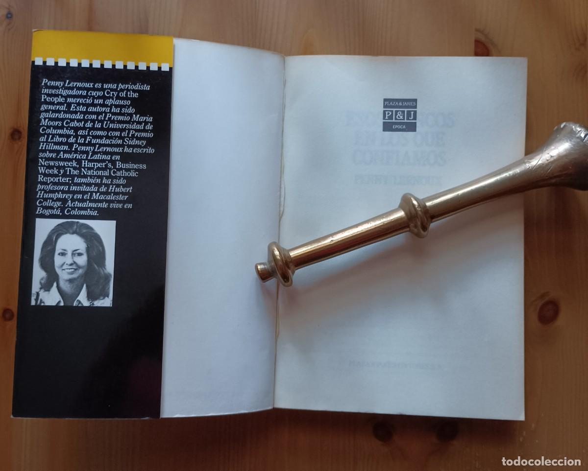 Libros: ESOS BANCOS EN LOS QUE CONFIAMOS. PENNY LERNOUX - Foto 3