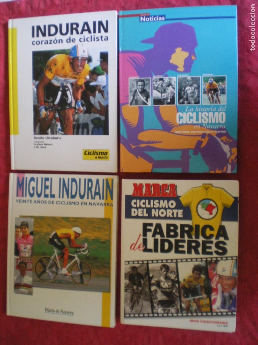Libros: LOTE DE 4 LIBROS DE CICLISMO. - Foto 1