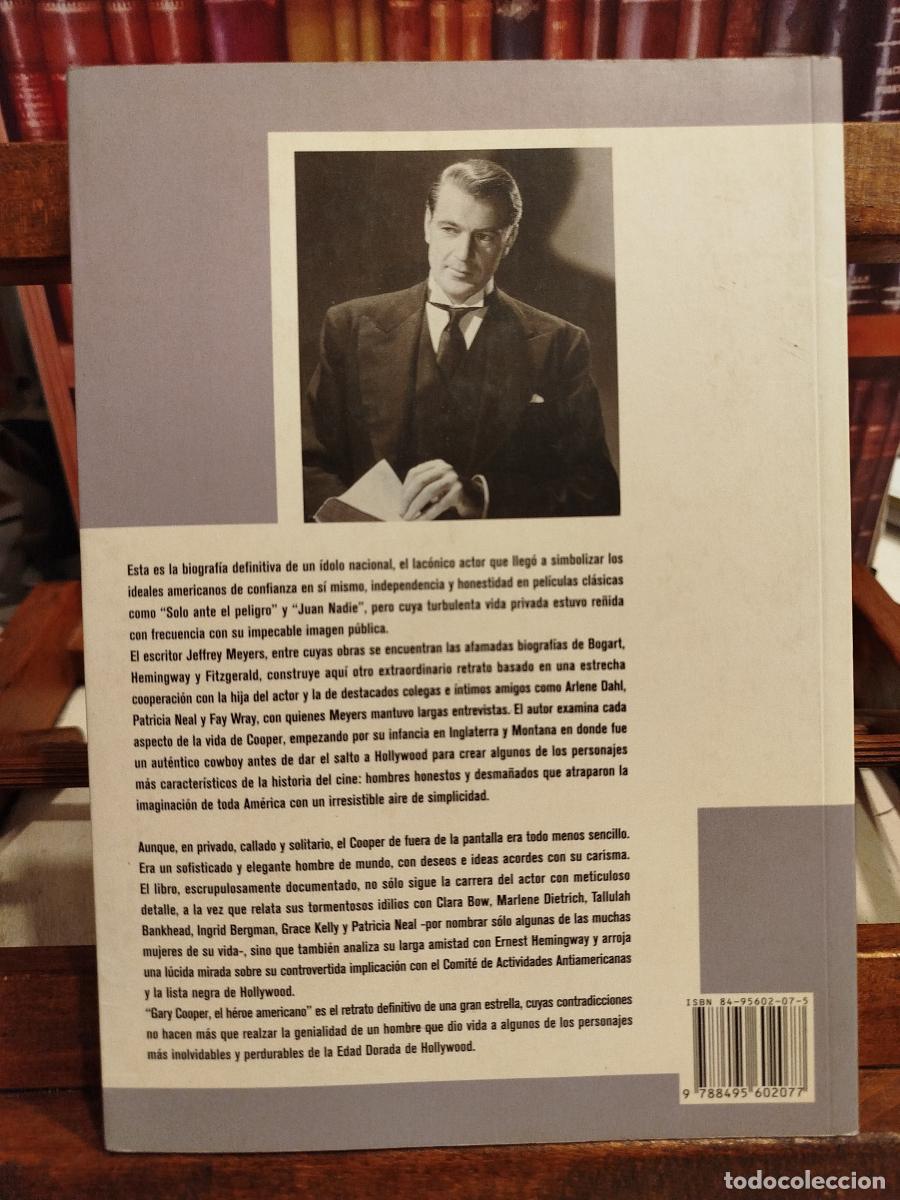 Libros: Gary Cooper: el h&eacute;roe americano - Meyers, Jeffrey - Foto 2
