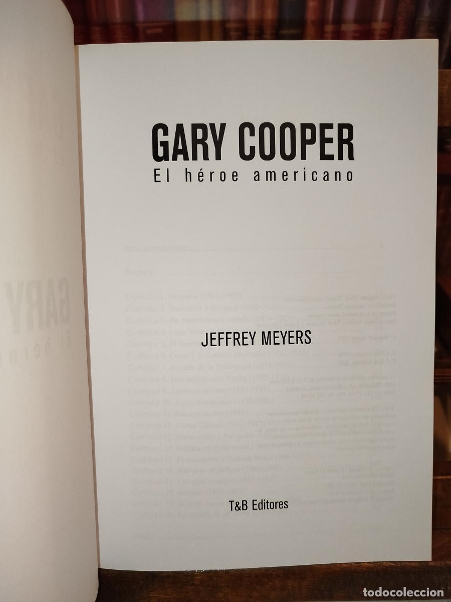 Libros: Gary Cooper: el h&eacute;roe americano - Meyers, Jeffrey - Foto 4