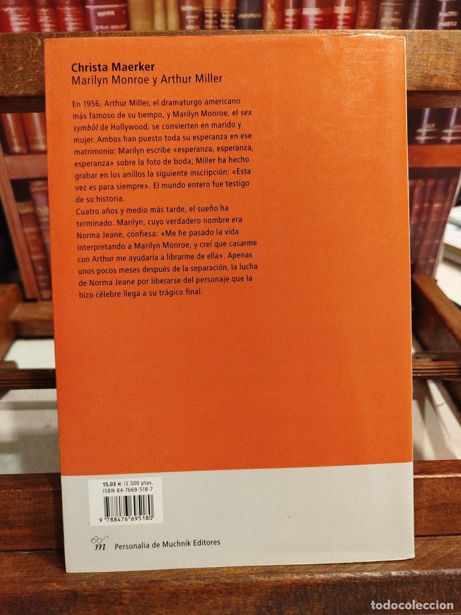 Libros: Marilyn Monroe y Arthur Miller - Maerker, Christa - Foto 2