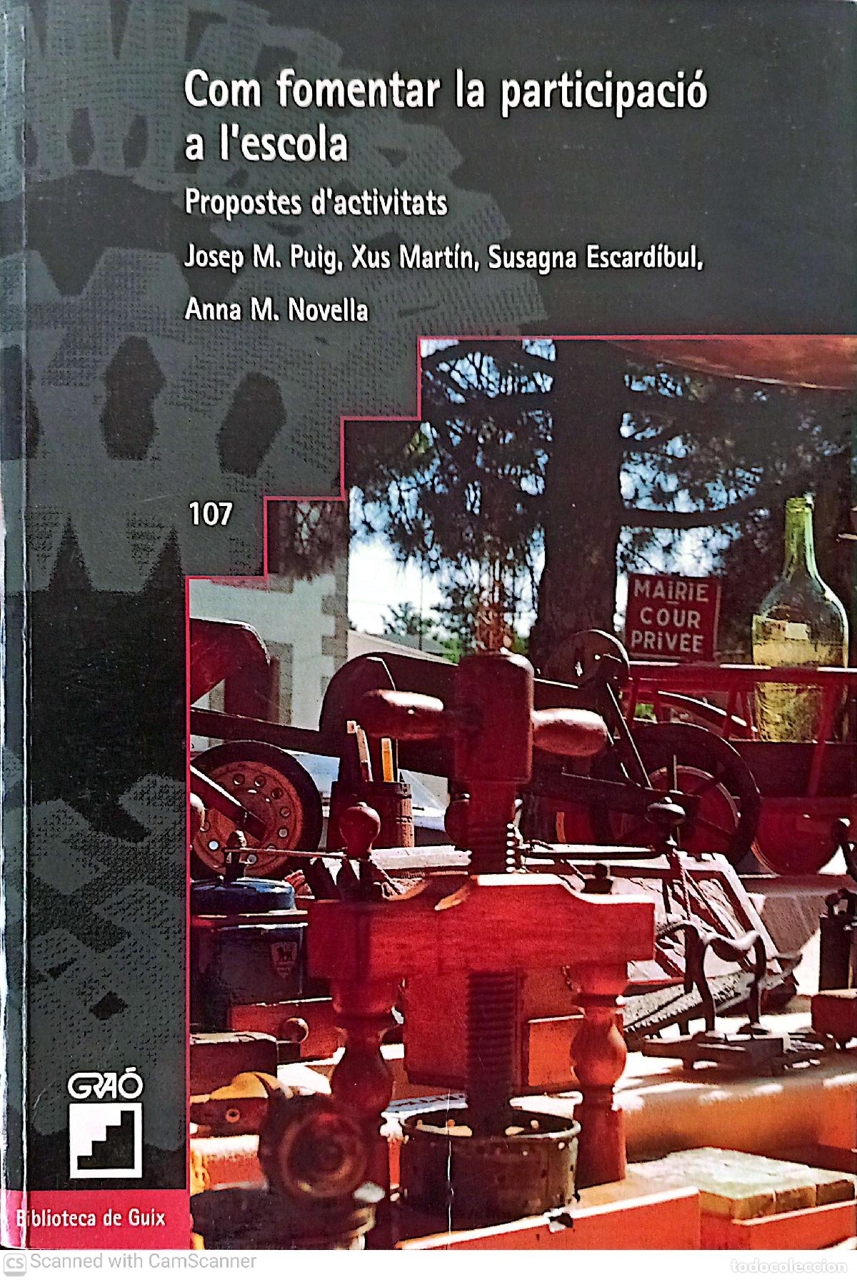 Libros: Com fomentar la participaci&oacute; a lescola - Varis - Foto 1