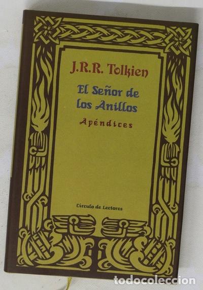 Libros: El se&ntilde;or de los anillos