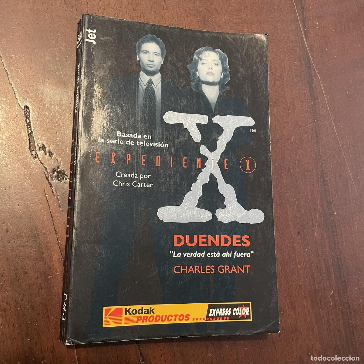 Libros: Expediente X. Duendes - Charles Grant