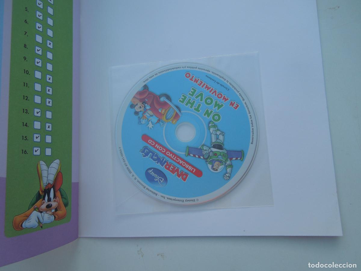 Libros: DIVERINGL&Eacute;S - ON THE MOVE - LIBRO ACTIVO CON CD - DISNEY - EVEREST 2012 - Foto 3