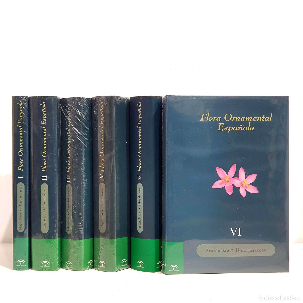 Libros: Flora ornamental espa&ntilde;ola. Las plantas cultivadas en la Espa&ntilde;a peninsular e insular. 6 tomos, obra c